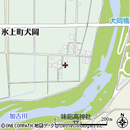 兵庫県丹波市氷上町犬岡250周辺の地図