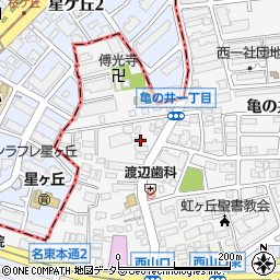 愛知県名古屋市名東区名東本町81周辺の地図