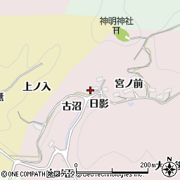 愛知県豊田市玉野町古沼周辺の地図