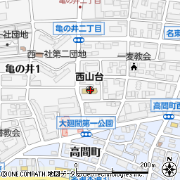 愛知県名古屋市名東区亀の井2丁目41周辺の地図