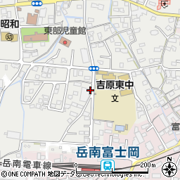 静岡県富士市比奈126周辺の地図