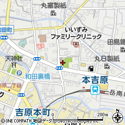 和田町公園周辺の地図
