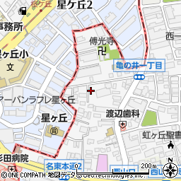 愛知県名古屋市名東区名東本町71周辺の地図