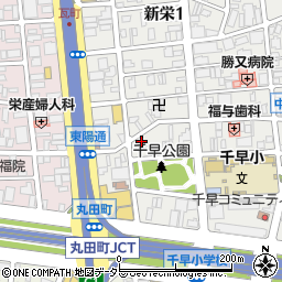 愛知県名古屋市中区新栄1丁目40-2周辺の地図