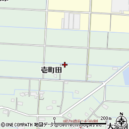 愛知県愛西市雀ケ森町周辺の地図