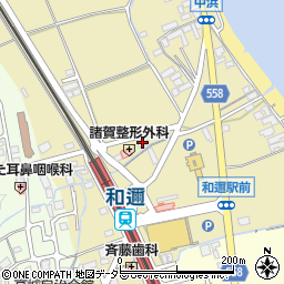 滋賀県大津市和邇中浜332-1周辺の地図