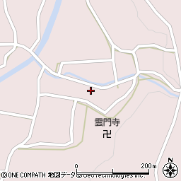 兵庫県多可郡多可町加美区清水251周辺の地図