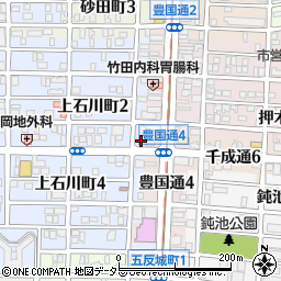 コスモ千成通ＳＳ周辺の地図