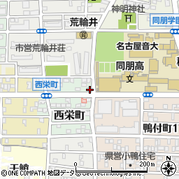 愛知県名古屋市中村区西栄町25周辺の地図