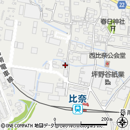 静岡県富士市比奈795周辺の地図
