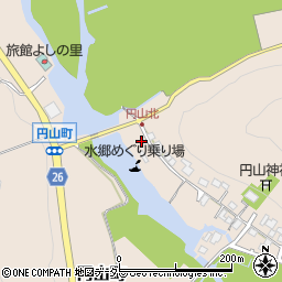 滋賀県近江八幡市円山町227周辺の地図