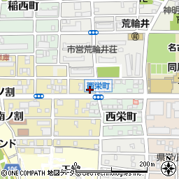 愛知県名古屋市中村区岩上町65周辺の地図