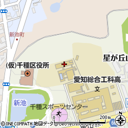 名古屋市立東星中学校周辺の地図