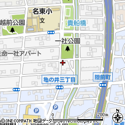 愛知県名古屋市名東区亀の井3丁目139周辺の地図