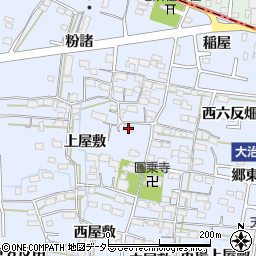 愛知県名古屋市中川区富田町大字千音寺上屋敷2465周辺の地図