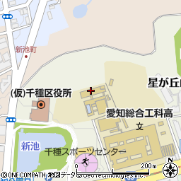 名古屋市立東星中学校周辺の地図