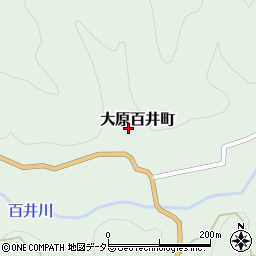 京都府京都市左京区大原百井町7周辺の地図