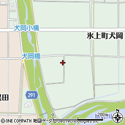 兵庫県丹波市氷上町犬岡193周辺の地図