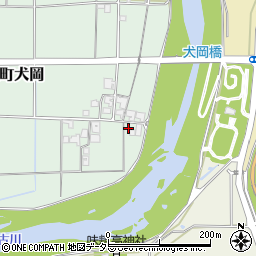 兵庫県丹波市氷上町犬岡256周辺の地図