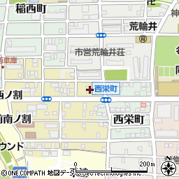 愛知県名古屋市中村区岩上町68周辺の地図