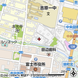 静岡県富士市永田北町11周辺の地図