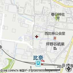 静岡県富士市比奈801周辺の地図