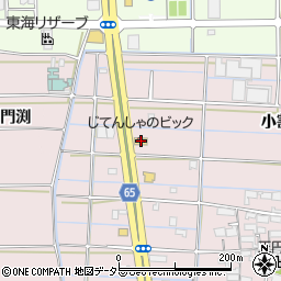 愛知県津島市大坪町折戸67周辺の地図