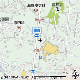 清水銀行松岡支店周辺の地図