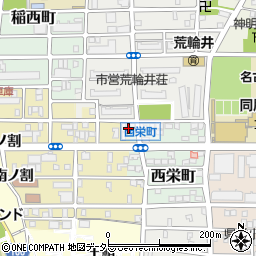 愛知県名古屋市中村区岩上町60周辺の地図