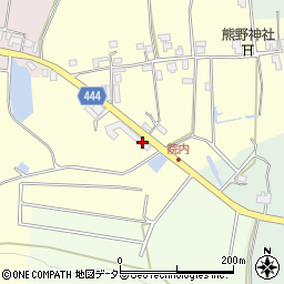 京都府船井郡京丹波町院内向ヒ野3周辺の地図
