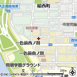 愛知県名古屋市中村区岩上町45周辺の地図