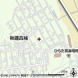 滋賀県大津市和邇高城341-3周辺の地図