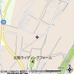 三重県いなべ市北勢町飯倉414周辺の地図