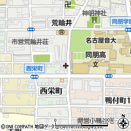 愛知県名古屋市中村区西栄町1周辺の地図