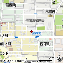 愛知県名古屋市中村区岩上町57周辺の地図