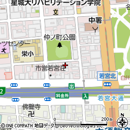 ジャパンビル周辺の地図