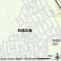 滋賀県大津市和邇高城346-4周辺の地図