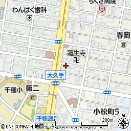 株式会社マスダック　名古屋営業所周辺の地図