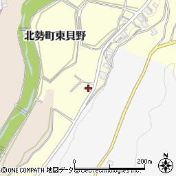 三重県いなべ市北勢町東貝野2683周辺の地図