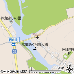 滋賀県近江八幡市円山町229周辺の地図