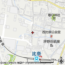 静岡県富士市比奈805周辺の地図