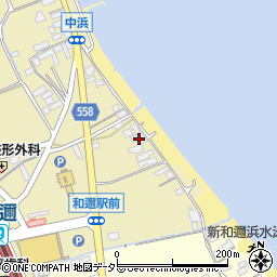 滋賀県大津市和邇中浜21-1周辺の地図