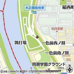 愛知県名古屋市中村区岩塚町（横手穴）周辺の地図
