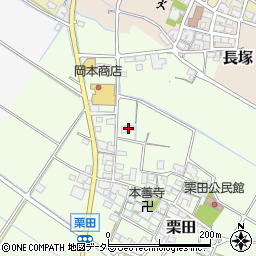 滋賀県愛知郡愛荘町栗田431周辺の地図