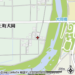兵庫県丹波市氷上町犬岡163周辺の地図