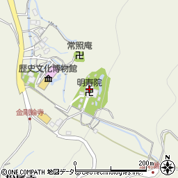 明寿院周辺の地図