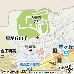 愛知県名古屋市千種区星が丘山手410周辺の地図