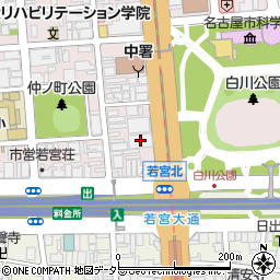 ＪＰＲ名古屋伏見ビル周辺の地図