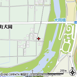 兵庫県丹波市氷上町犬岡162周辺の地図