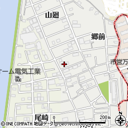 愛知県海部郡大治町鎌須賀周辺の地図